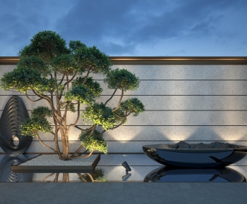 New Chinese Style Courtyard/landscape-ID:318114046