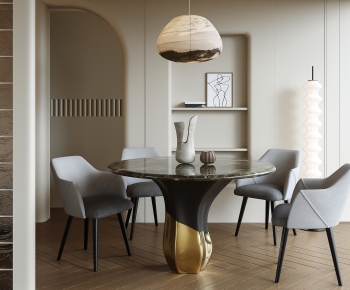 Modern Dining Table And Chairs-ID:115959648