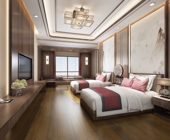 New Chinese Style Guest Room-ID:713079933
