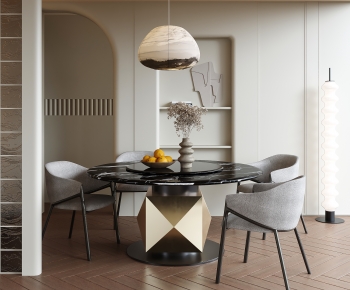 Modern Dining Table And Chairs-ID:219657903