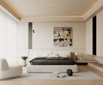 Modern Wabi-sabi Style Bedroom-ID:330112938