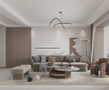 Modern A Living Room-ID:498045925