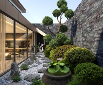 Modern Courtyard/landscape-ID:934154991