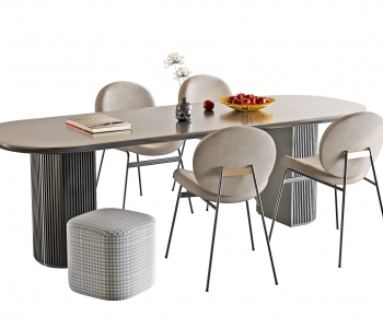Modern Dining Table And Chairs-ID:800380797