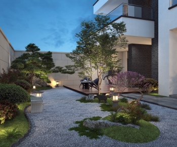 New Chinese Style Courtyard/landscape-ID:347848899