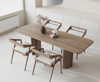 Modern Dining Table And Chairs-ID:773690949
