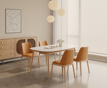 Modern Dining Table And Chairs-ID:476989984