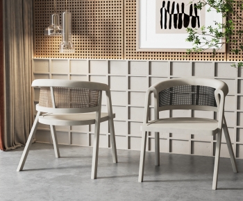 Wabi-sabi Style Single Chair-ID:948899037