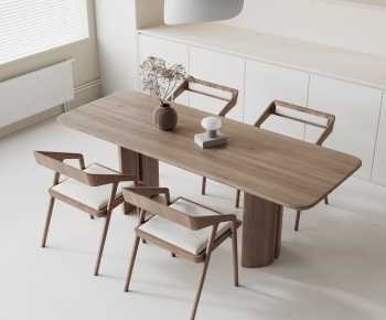 Modern Dining Table And Chairs-ID:777071954