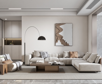 Modern A Living Room-ID:933252103