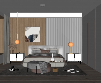 Modern Bedroom-ID:659749033