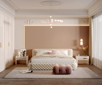 French Style Bedroom-ID:125392918