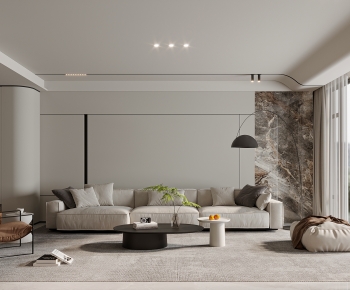 Modern A Living Room-ID:991470104