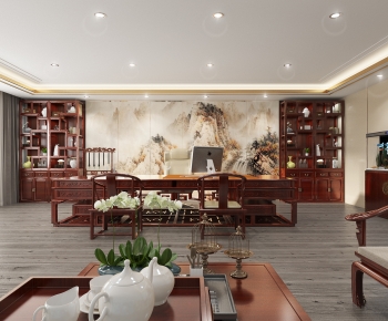 Chinese Style Manager's Office-ID:658790112