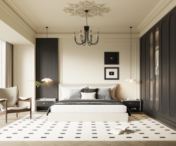 French Style Bedroom-ID:306088928