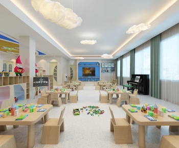 Modern Children's Kindergarten-ID:587894926