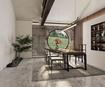 New Chinese Style Tea House-ID:205681091