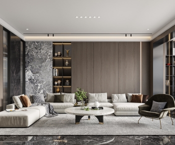 Modern A Living Room-ID:380897056