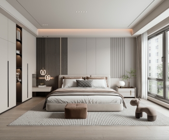 Modern Bedroom-ID:502624035