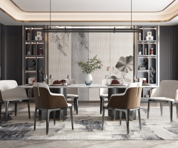 New Chinese Style Dining Room-ID:638389118