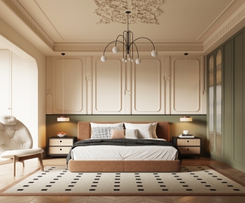 French Style Bedroom-ID:231565003