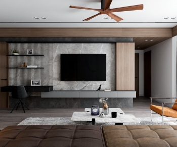Modern A Living Room-ID:112140285