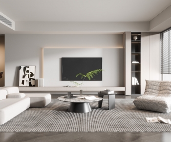 Modern A Living Room-ID:940124036