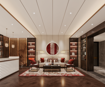 New Chinese Style Reception Room-ID:655484911