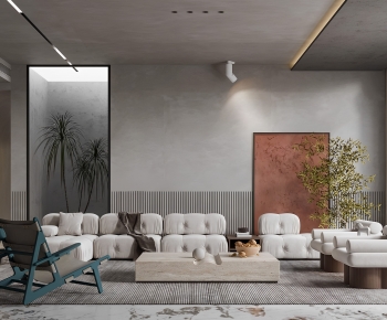 Wabi-sabi Style A Living Room-ID:317807915