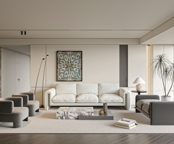 Modern A Living Room-ID:573493965