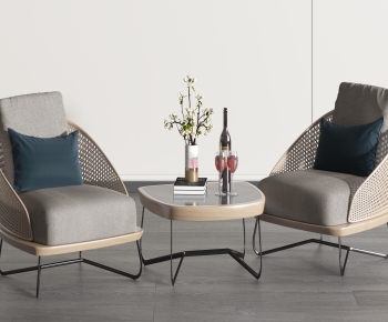Wabi-sabi Style Lounge Chair-ID:603751909