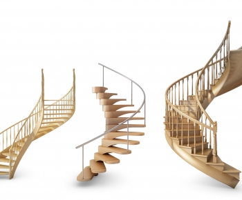 European Style Rotating Staircase-ID:486336954