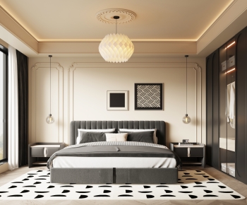French Style Bedroom-ID:138712881