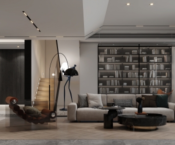 Modern A Living Room-ID:463040118