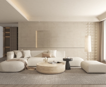 Wabi-sabi Style A Living Room-ID:454288015