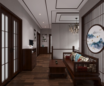 New Chinese Style Catering Space-ID:473308099