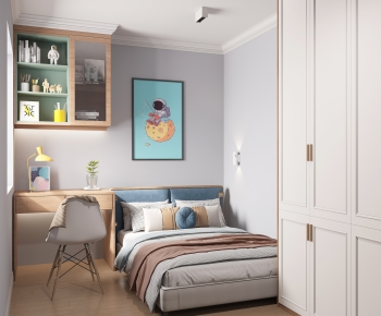 Nordic Style Bedroom-ID:355834017