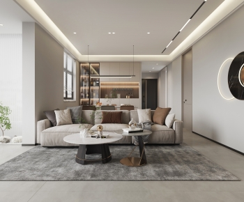 Modern A Living Room-ID:167752982