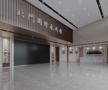 New Chinese Style Medical Space And Cultural Space-ID:157871017