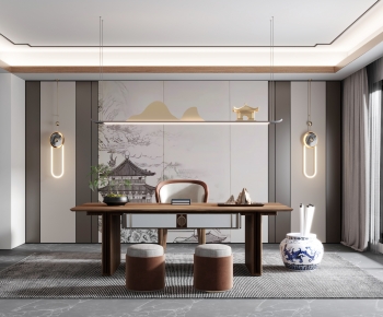 New Chinese Style Study Space-ID:542320973