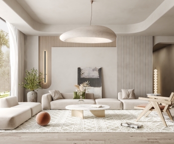 Wabi-sabi Style A Living Room-ID:462579017
