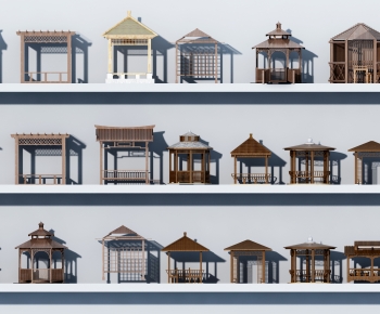 Chinese Style Building Component-ID:699625025