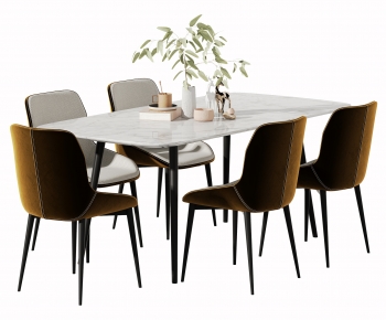Modern Dining Table And Chairs-ID:507236001