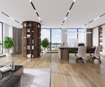 Modern Manager's Office-ID:662150451