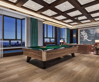 Modern Billiards Room-ID:868053919