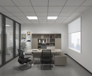 Modern Manager's Office-ID:719224939