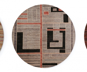 Modern Circular Carpet-ID:744938982