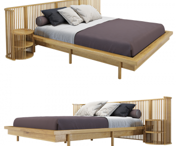 Japanese Style Double Bed-ID:708865882