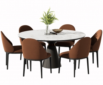 Modern Dining Table And Chairs-ID:727097036
