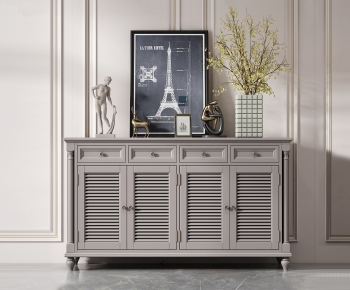 American Style Side Cabinet/Entrance Cabinet-ID:112051018